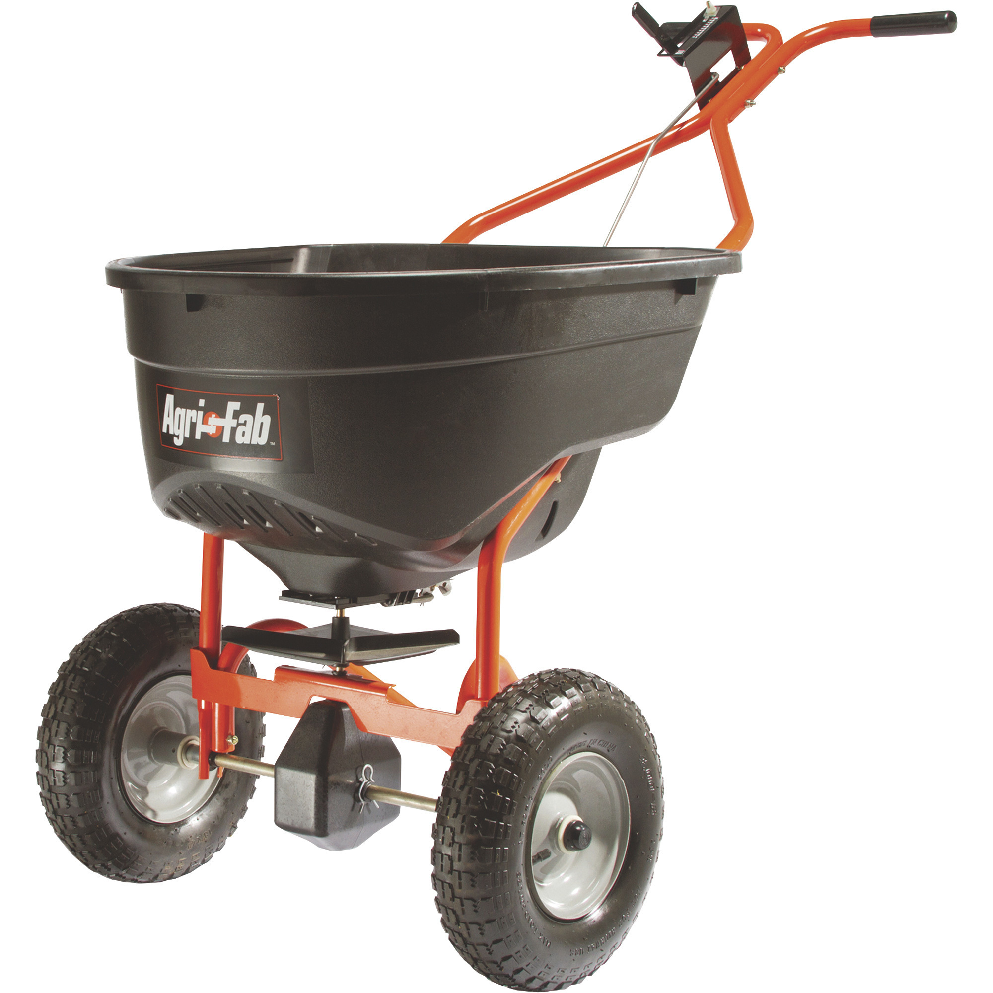 Agri Fab Walk-Behind Broadcast Spreader, 130-Lb. Capacity, Model# 45-0614